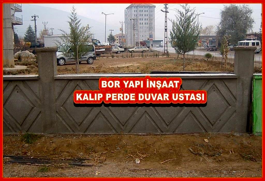 KALIP PERDE DUVAR USTASI