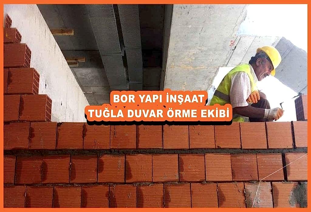 TUĞLA DUVAR ÖRME EKİBİ