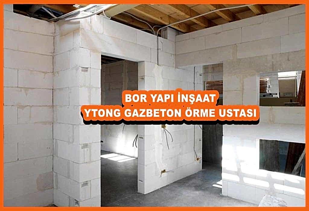 YTONG GAZBETON ÖRME USTASI