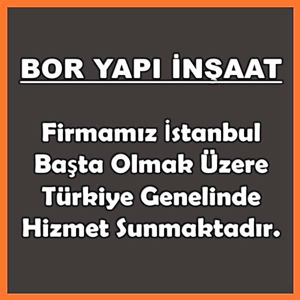 TÜRKİYE İNŞAAT FİRMASI